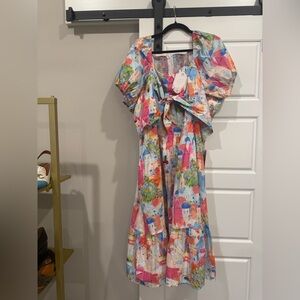 Ivy City Co. Multicolor Floral Dress